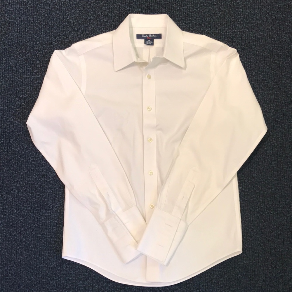 Boys Brooks Brothers French Cuff Oxford